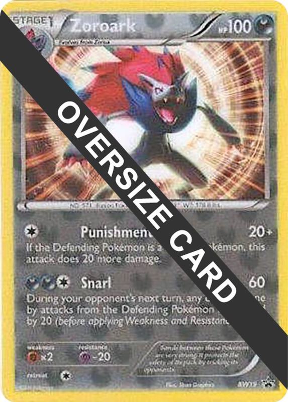 Zoroark BW - BW19 Pokemon card from Jumbo Cards
