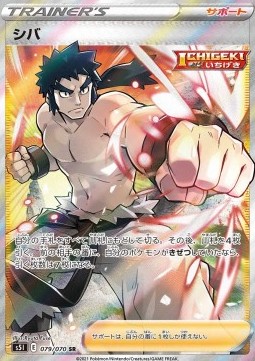 Bruno Pokemon card from Single Strike Master