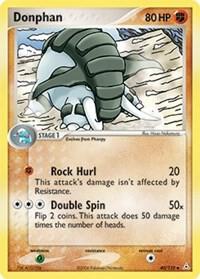 Donphan Pokemon card from Holon Phantoms