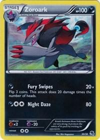 Zoroark (#30 Holo) Pokemon card from BW Trainer Kit: Excadrill & Zoroark
