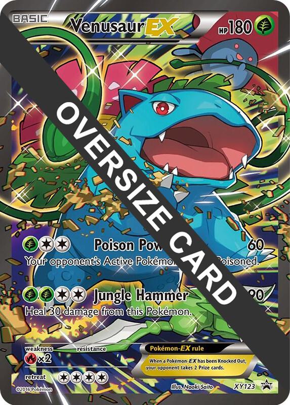 Venusaur EX - XY123 Pokemon card from Jumbo Cards