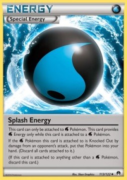 Splash Energy Pokemon card from BREAKpoint