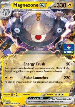 Magnezone ex (SV-P/ID 015) Scarlet & Violet Indonesian Promos ID