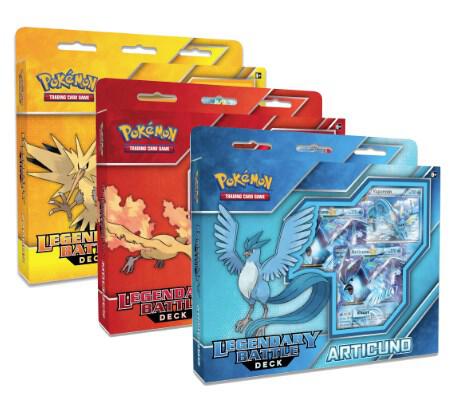 Legendary Battle Decks [Set of 3] Pokemon card from XY - Steam Siege