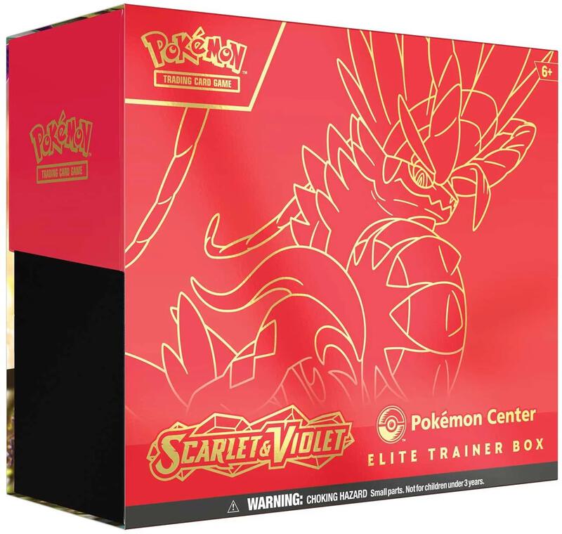 Scarlet & Violet Pokemon Center Elite Trainer Box (Exclusive) [Koraidon] Pokemon card from SV01: Scarlet & Violet Base Set