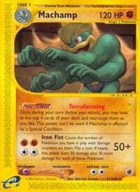 Machamp (51) Pokemon card from Expedition