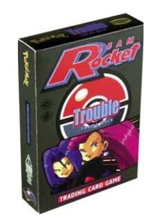 Team Rocket Theme Deck - "Trouble" Pokemon card from Team Rocket