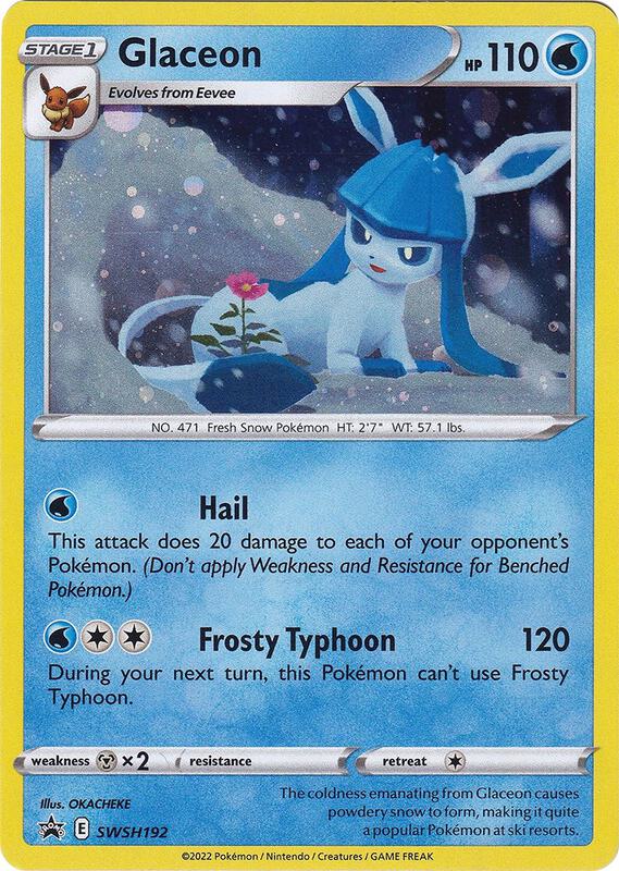 Glaceon - SWSH192 Pokemon card from SWSH: Sword & Shield Promo Cards