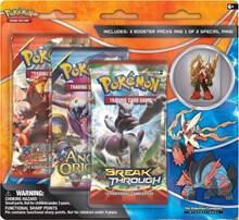 BREAKthrough Collector Pin 3 Pack Blister [Mega Blaziken] Pokemon card from XY - BREAKthrough