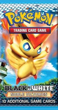 Noble Victories Booster Pack Pokemon card from Noble Victories
