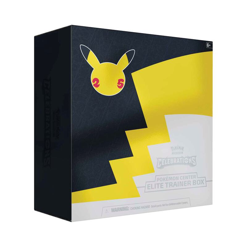 Celebrations Pokemon Center Elite Trainer Box (Exclusive) Pokemon card from Celebrations