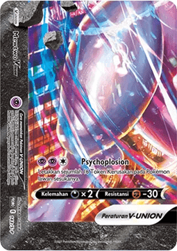 Mewtwo V-UNION (S-P/ID 143) Sword & Shield Indonesian Promos ID