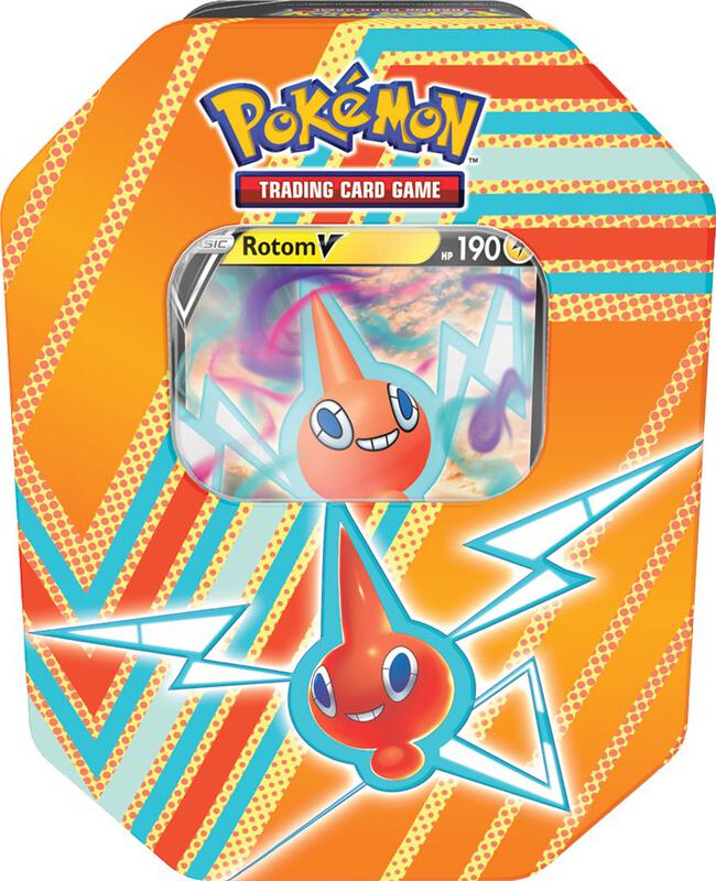 Hidden Potential Tin [Rotom V] (International Version) Pokemon card from TCG: Tempest