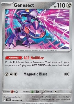 Genesect Pokemon card from Shrouded Fable