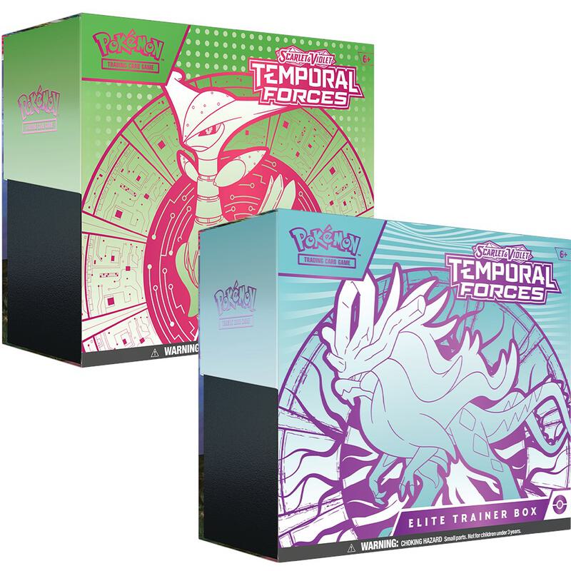 Temporal Forces Elite Trainer Box [Set of 2] Pokemon card from SV05: Temporal Forces