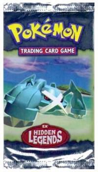 Hidden Legends Booster Pack Pokemon card from Hidden Legends