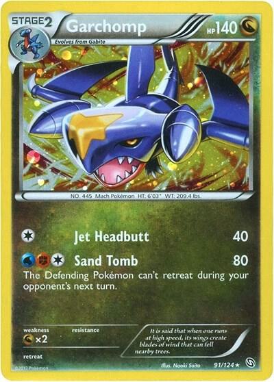 Garchomp Pokemon card from Blister Exclusives