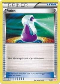 Potion (#15) Pokemon card from BW Trainer Kit: Excadrill & Zoroark