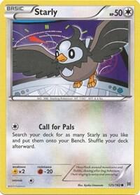 Starly Pokemon card from XY - BREAKthrough