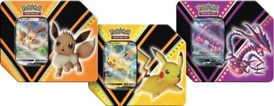 V Powers Tin [Set of 3] Pokemon card from TCG: Tempest