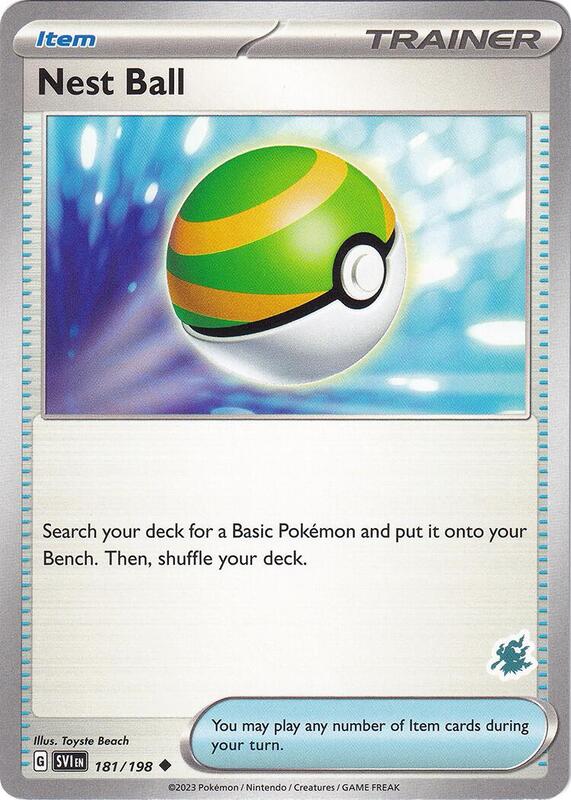 Nest Ball - Darkrai Deck Pokemon card from Battle Academy 2024