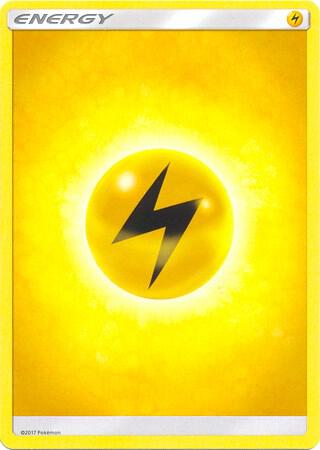 Lightning Energy (2017 Unnumbered) Pokemon card from SM Base Set