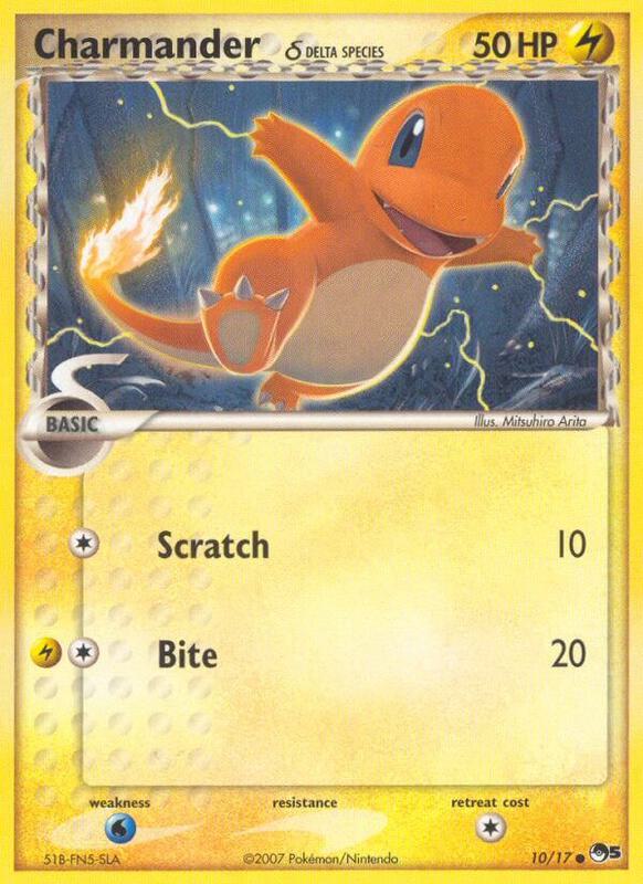 Charmander (Delta Species) Pokemon card from POP Series 5