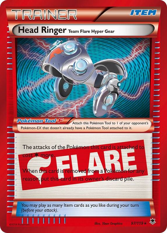 Head Ringer Pokemon card from XY - Phantom Forces