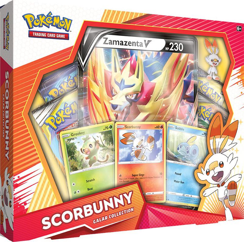 Galar Collection [Scorbunny] - with Zamazenta V Pokemon card from TCG: Tempest