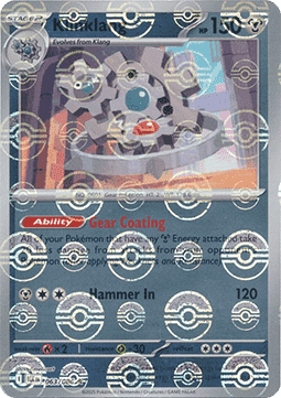 Klinklang Pokemon card from Black Bolt Additionals