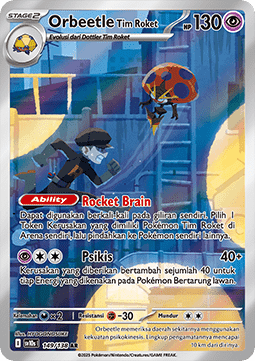 Team Rocket's Orbeetle ID/TH