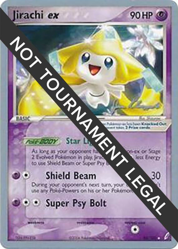 Jirachi ex - 2008 (Jason Klaczynski) Pokemon card from World Championship Decks