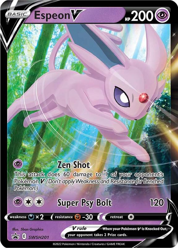 Espeon V - SWSH201