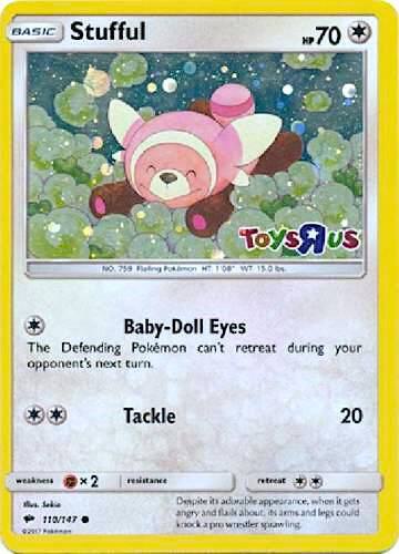 Stufful Pokemon card from Miscellaneous Cards & Products