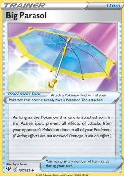 Big Parasol Pokemon card from Darkness Ablaze