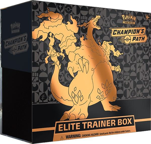 Champion's Path Elite Trainer Box Pokemon card from Champion's Path