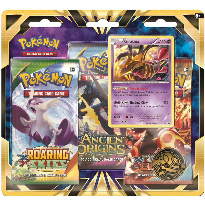 XY 3 Pack Blister [Giratina] Pokemon card from TCG: Tempest
