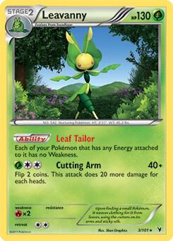 Leavanny Pokemon card from Deck Exclusives
