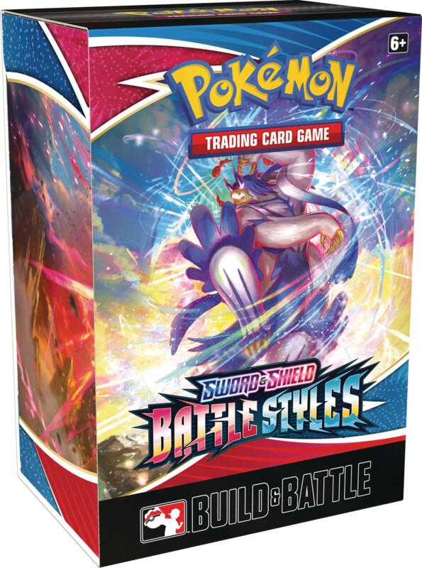 Battle Styles Build & Battle Box Pokemon card from SWSH05: Battle Styles