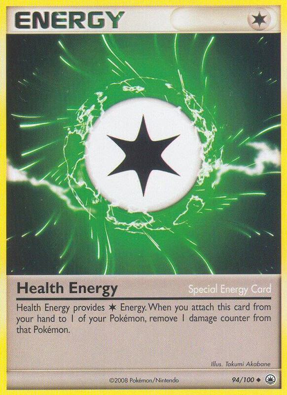 Health Energy Pokemon card from Majestic Dawn