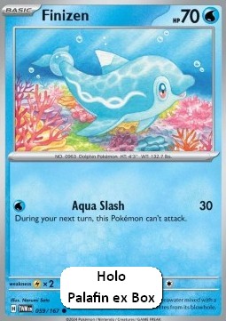 Finizen Pokemon card from Twilight Masquerade