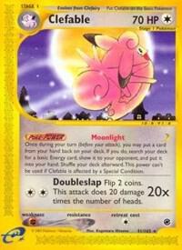Clefable (41) Pokemon card from Expedition
