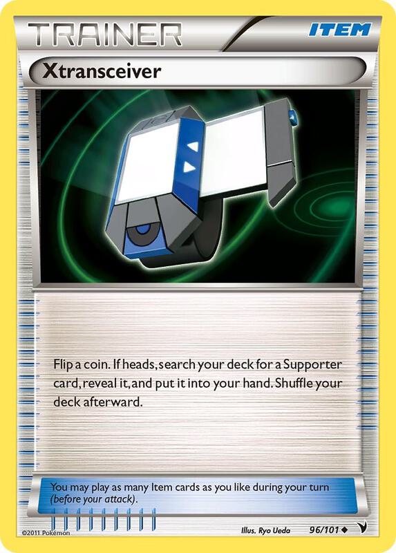Xtransceiver Pokemon card from Noble Victories