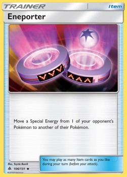 Eneporter Pokemon card from Forbidden Light