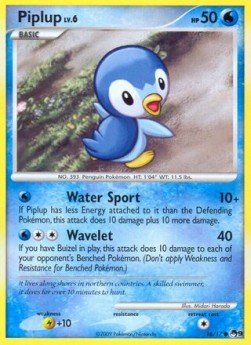 Piplup Lv.6 (Holo)