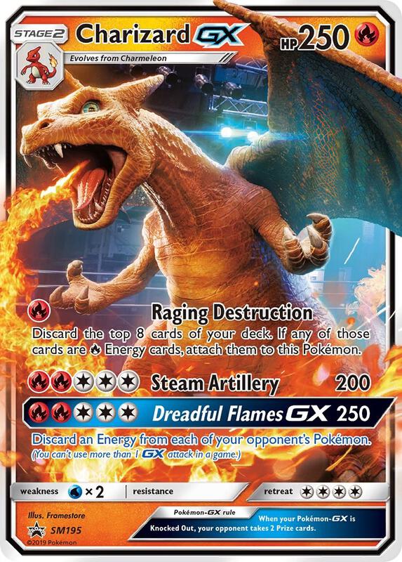 Charizard GX - SM195 Pokemon card from SM Promos