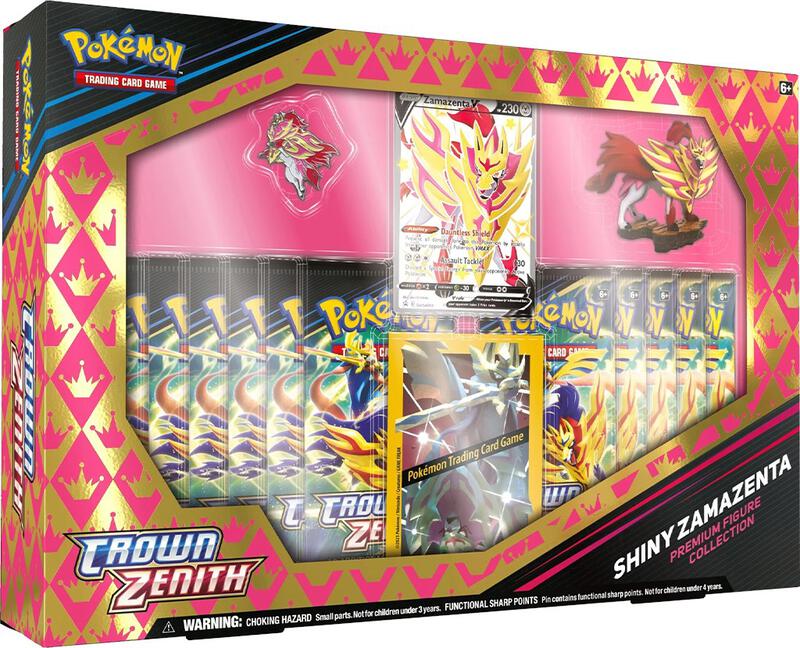 Crown Zenith Premium Figure Collection [Shiny Zamazenta] Pokemon card from Crown Zenith