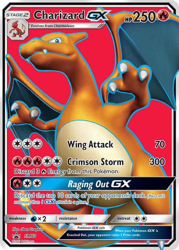 Charizard GX - SM60 Pokemon card from SM Promos