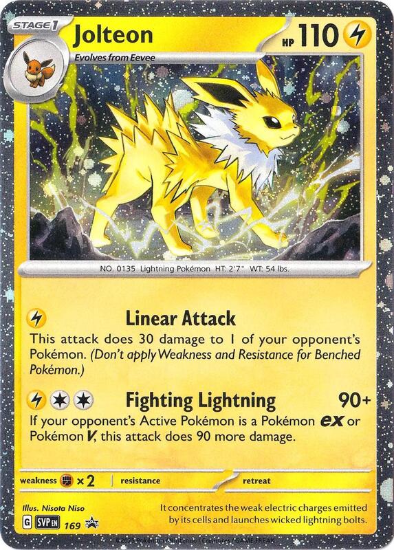 Jolteon - 169 (Cosmos Holo)