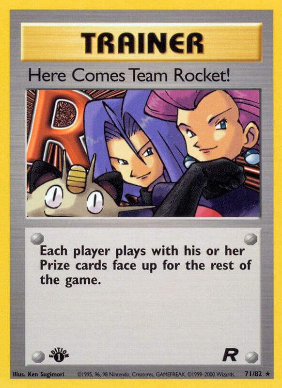 Here Comes Team Rocket! (71) Pokemon card from Team Rocket
